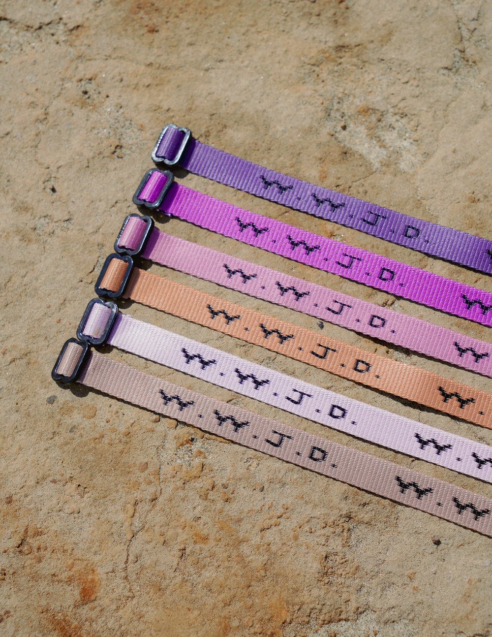 WWJD Paradise Bracelet Pack - Adjustable Faith Jewelry in 6 Shades