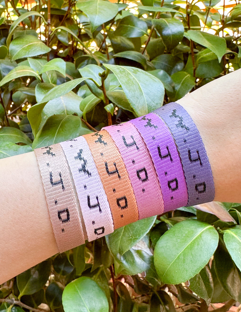 WWJD Paradise Bracelet Pack - Adjustable Faith Jewelry in 6 Shades