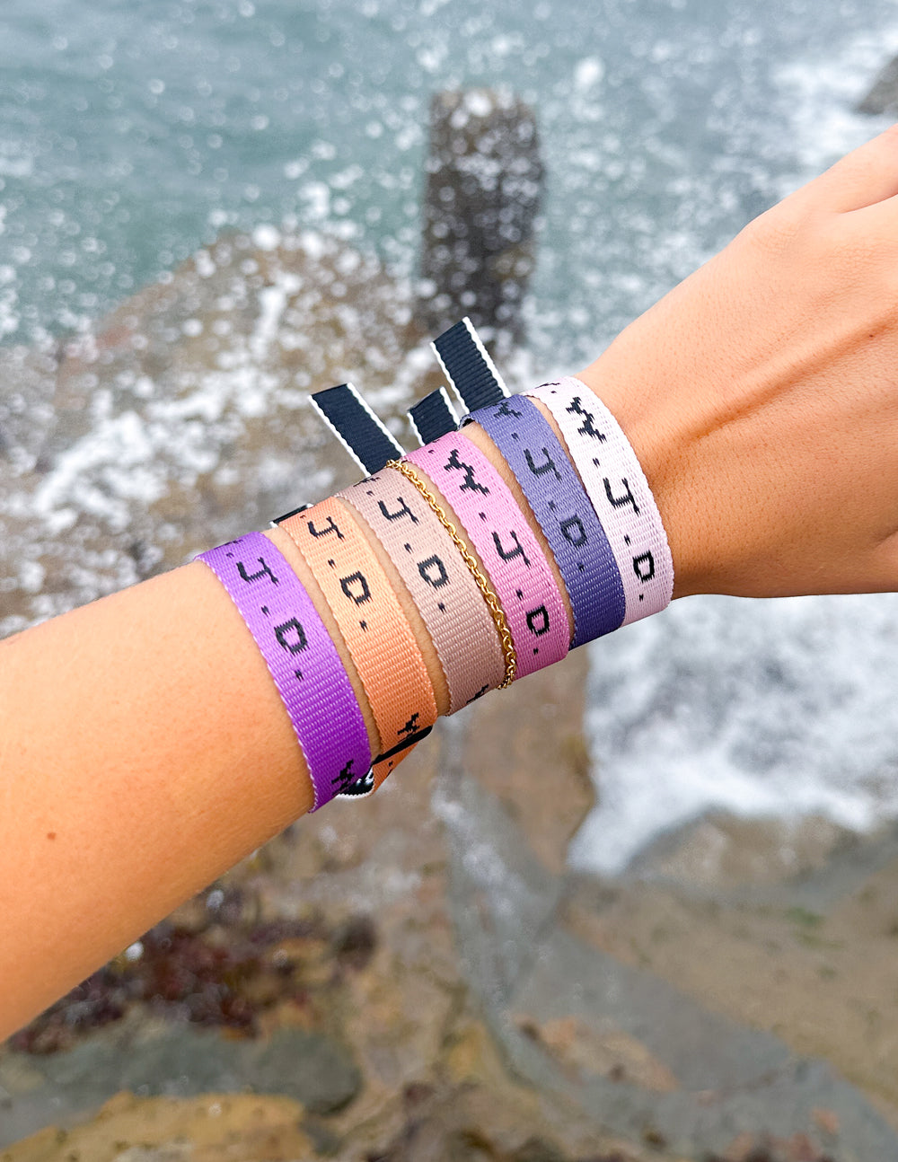 WWJD Paradise Bracelet Pack - Adjustable Faith Jewelry in 6 Shades