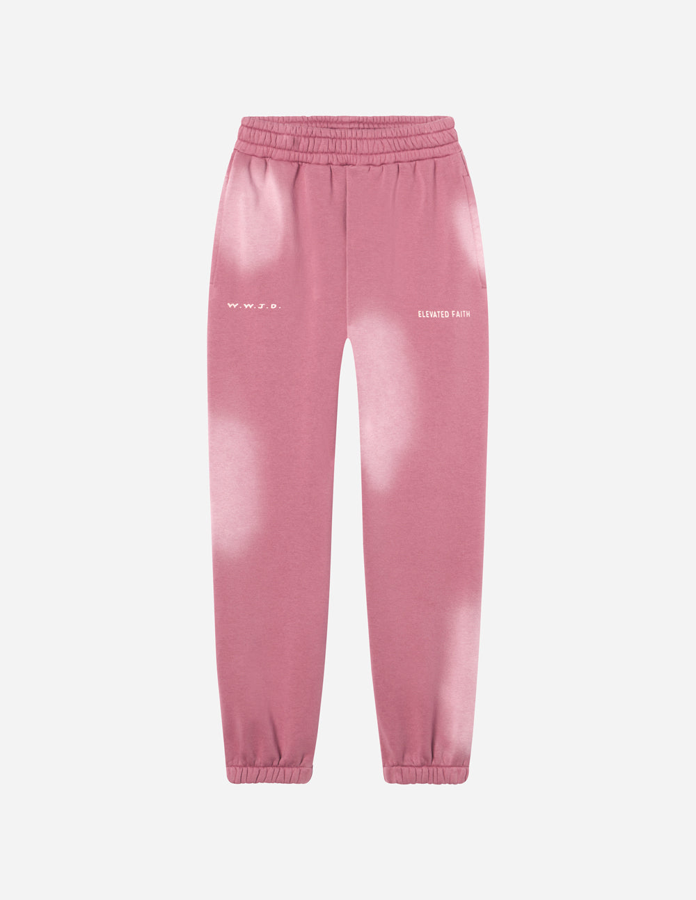 WWJD Unisex Jogger Sweatpants in Vintage Rose - Image 10
