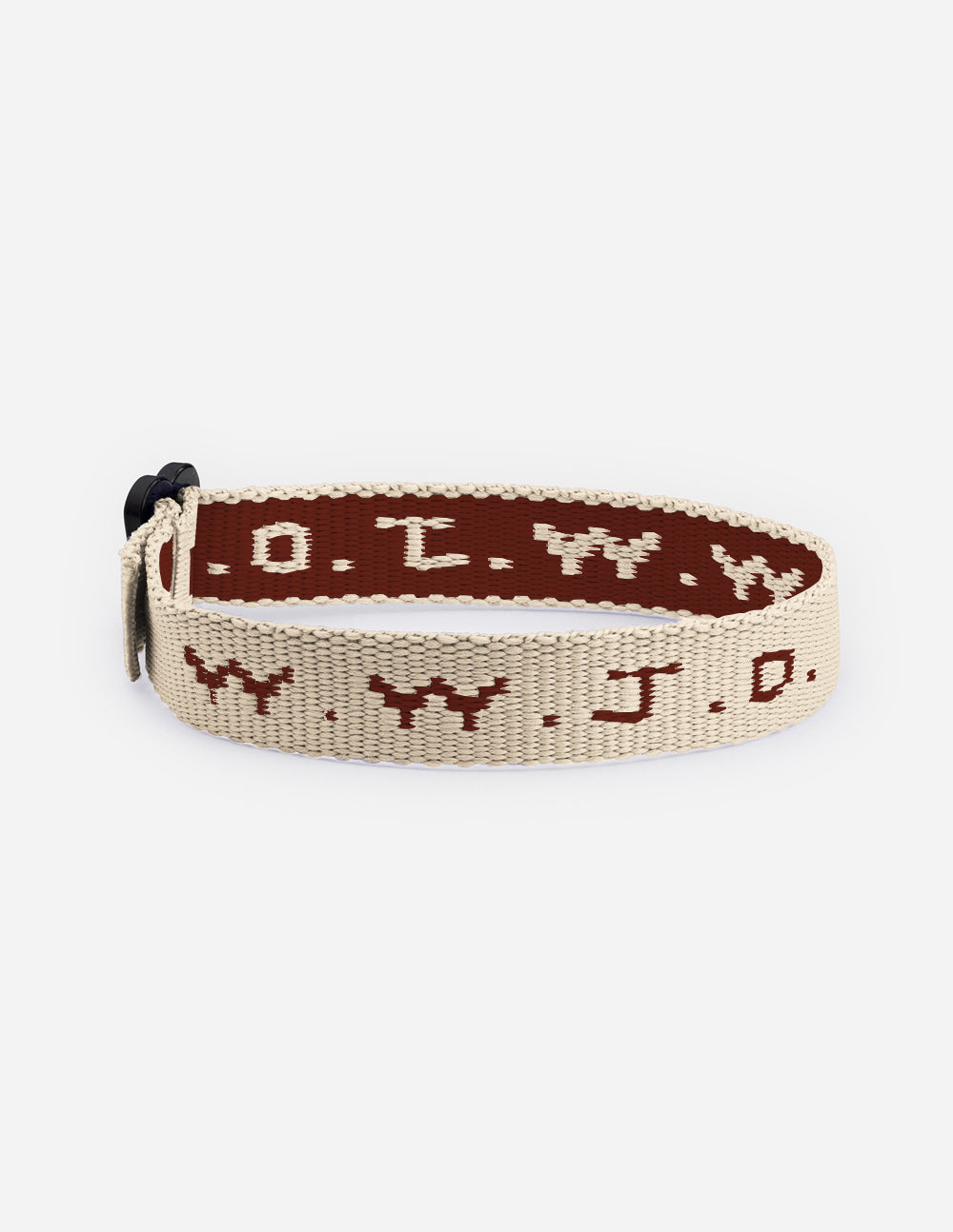 WWJD Cyber Bracelet Pack 6-Piece Adjustable Woven Wristbands