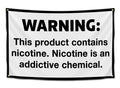 Warning Nicotine