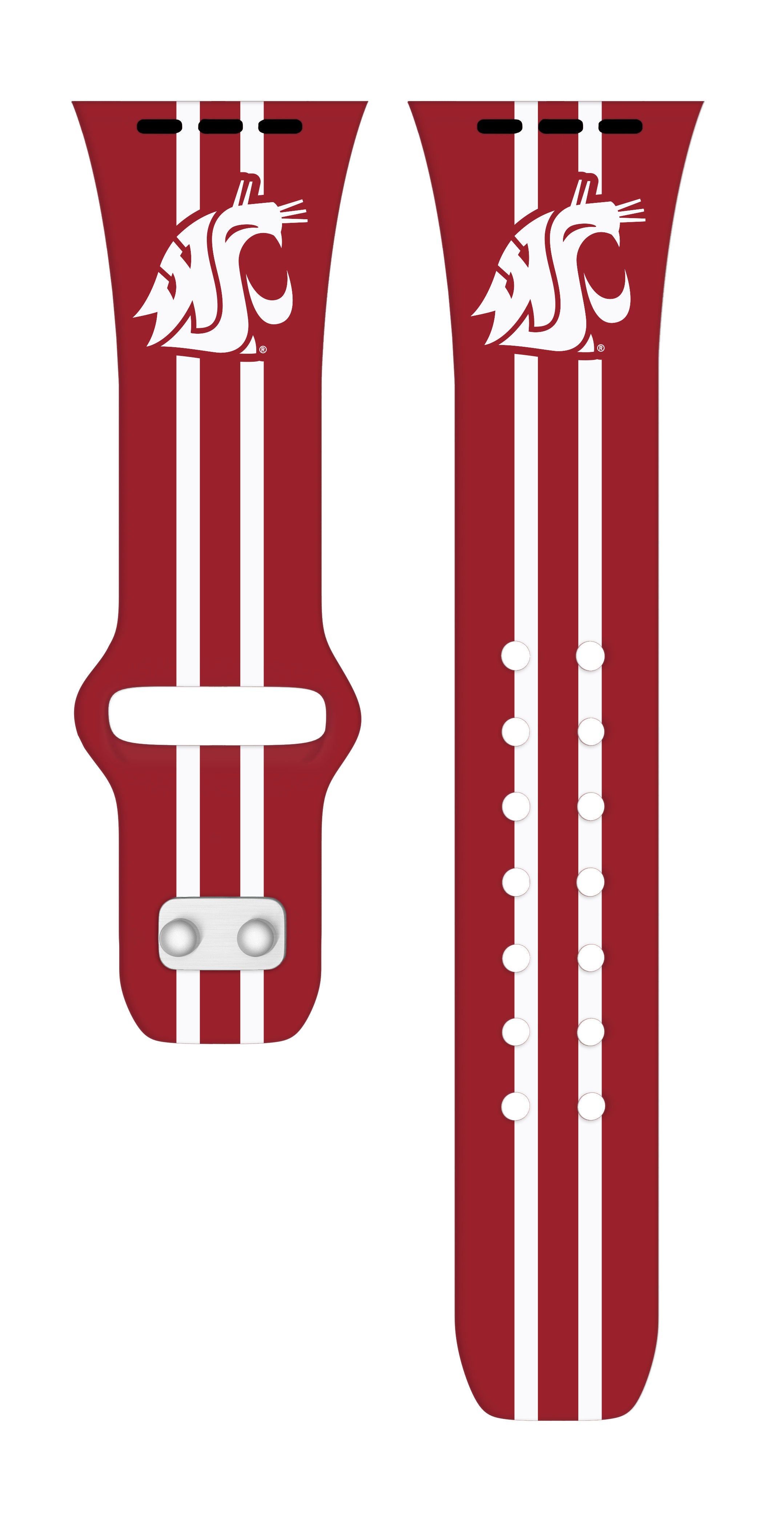 Washington State Cougars HD Apple Watch Band
