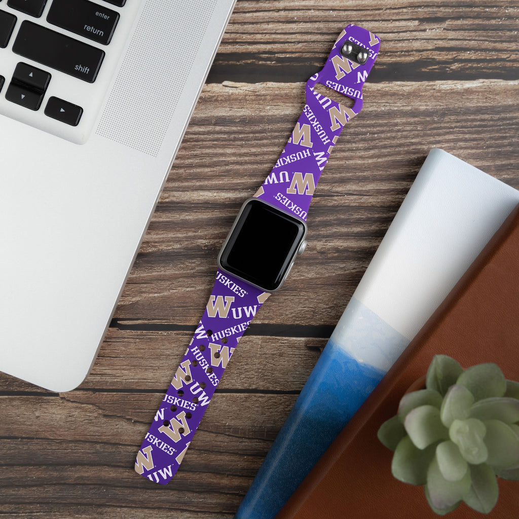 Washington Huskies HD Apple Watch Band