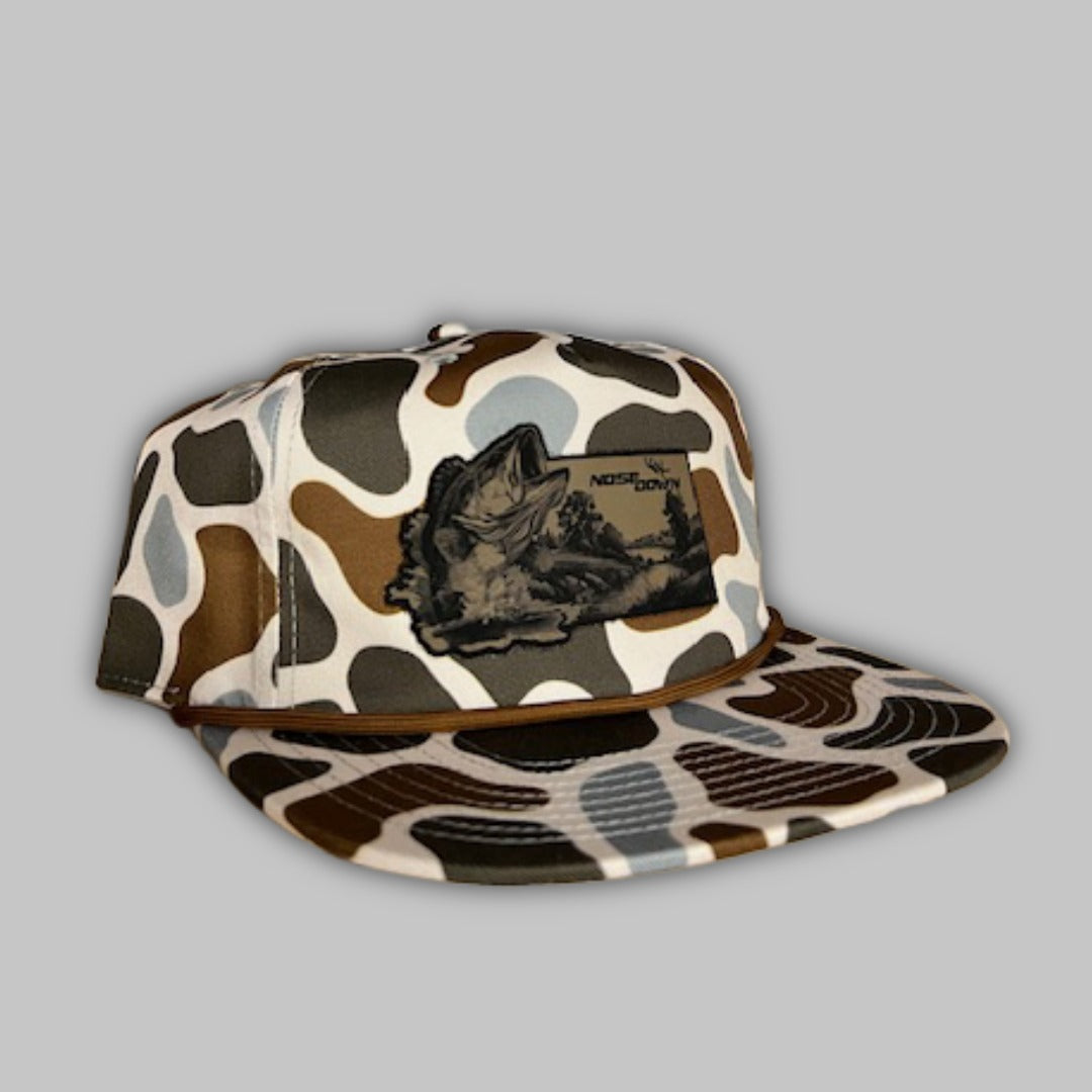 Bass Rope Hat - Fishing Apparel for Outdoor Enthusiasts