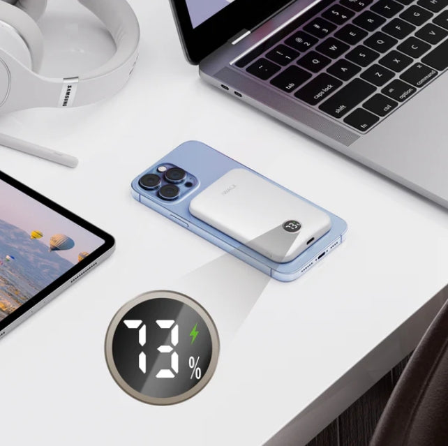 iWALK PowerGrip Slim | 18W Super Slim Magnetic Power Bank