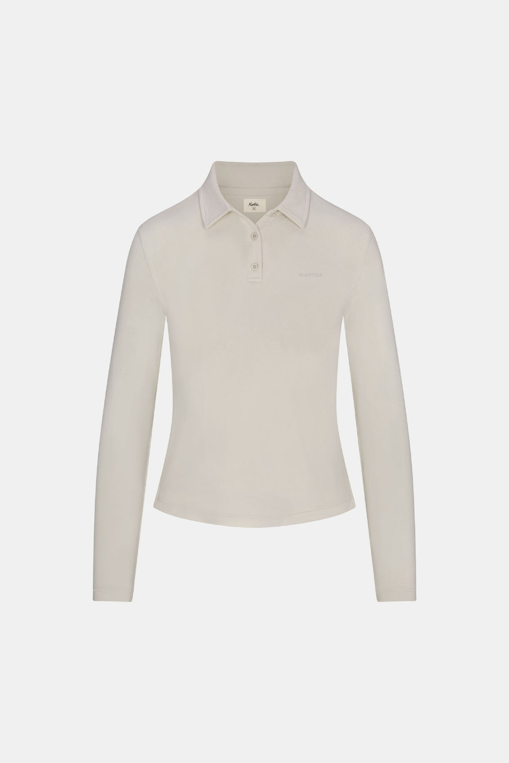 Women's Catalyst Long Sleeve Polo Shirt in Birch Point Collar - Image 4
