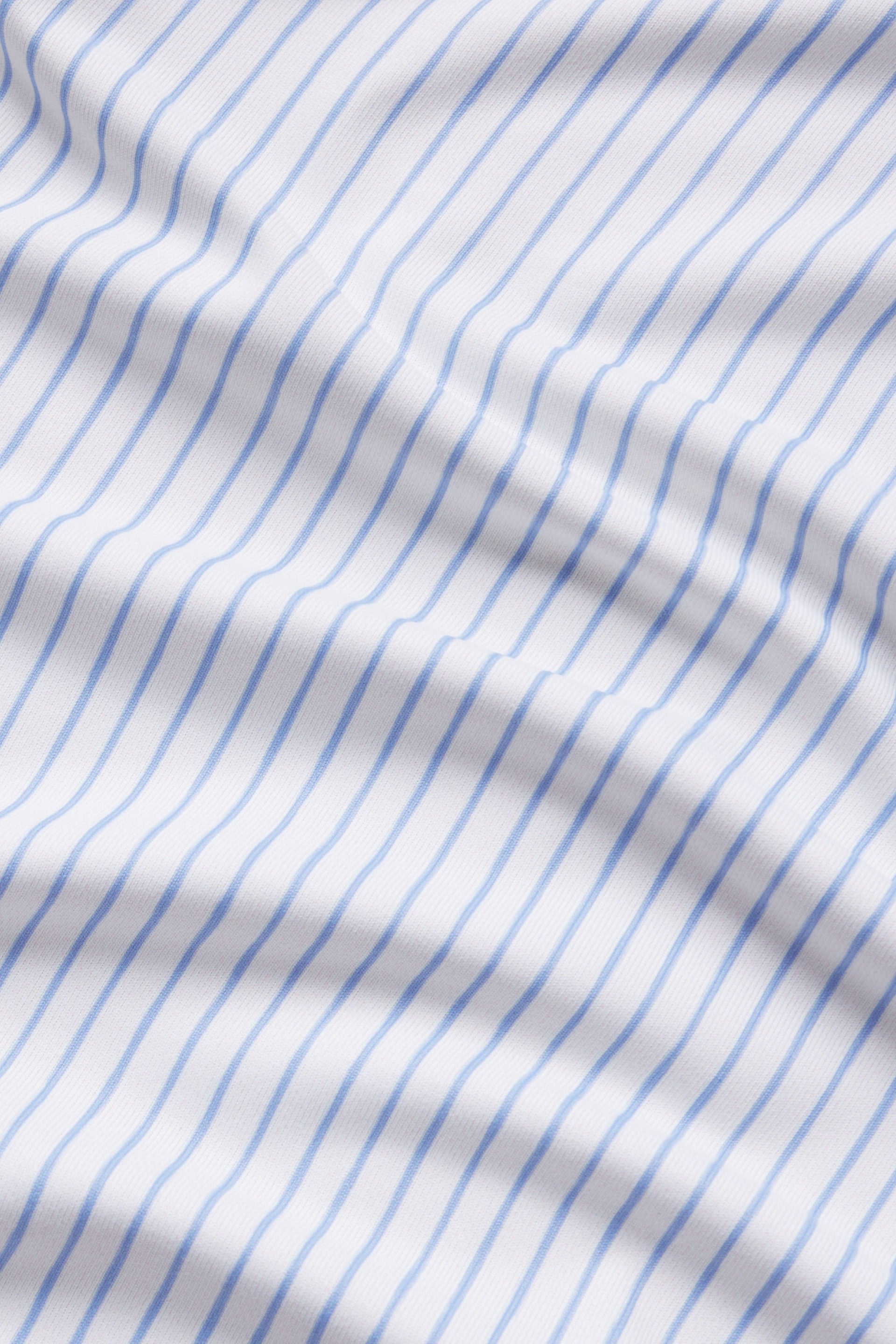 Women's Catalyst Polo Shirt in Stream Blue Stripe