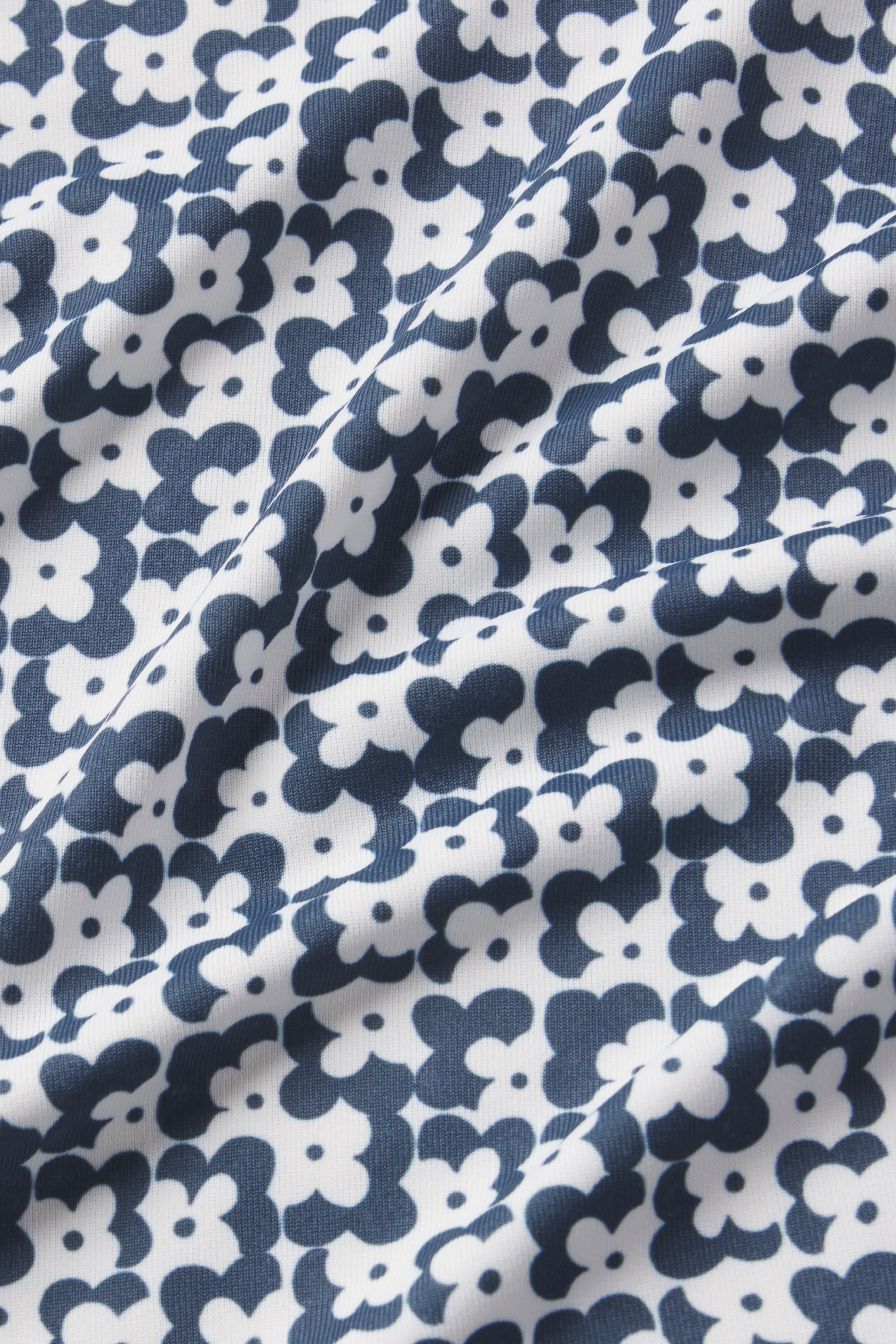 Women's Catalyst Polo in Bloom Print with Mock Neck Collar - Image 2
