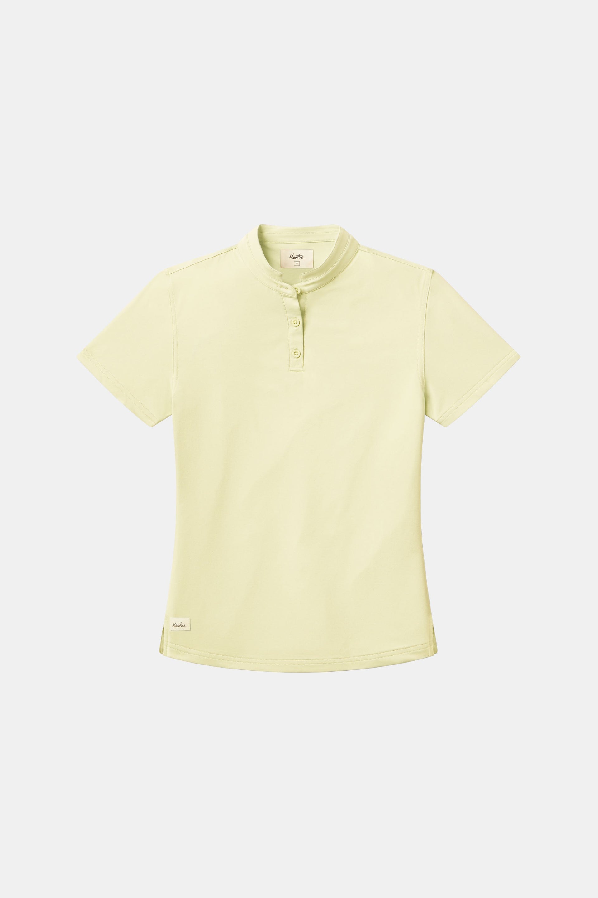 Women's Catalyst Polo Shirt in Buttercup with Collar - Image 2
