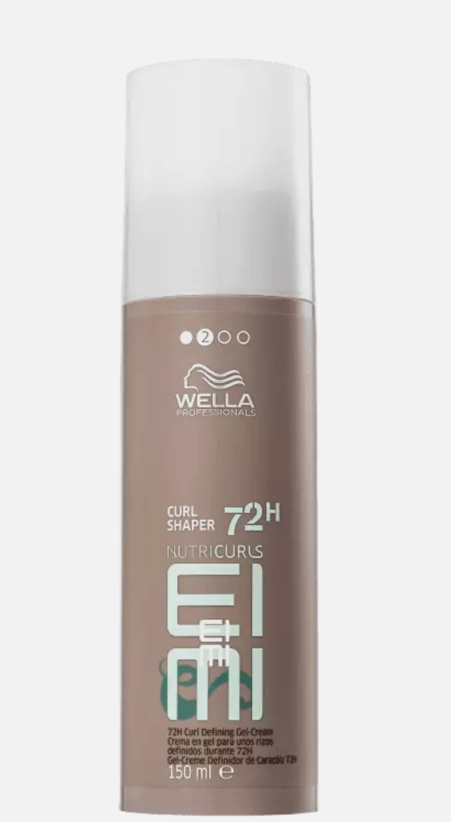 Wella Nutricurls Curl Shaper Hair Gel Cream tube