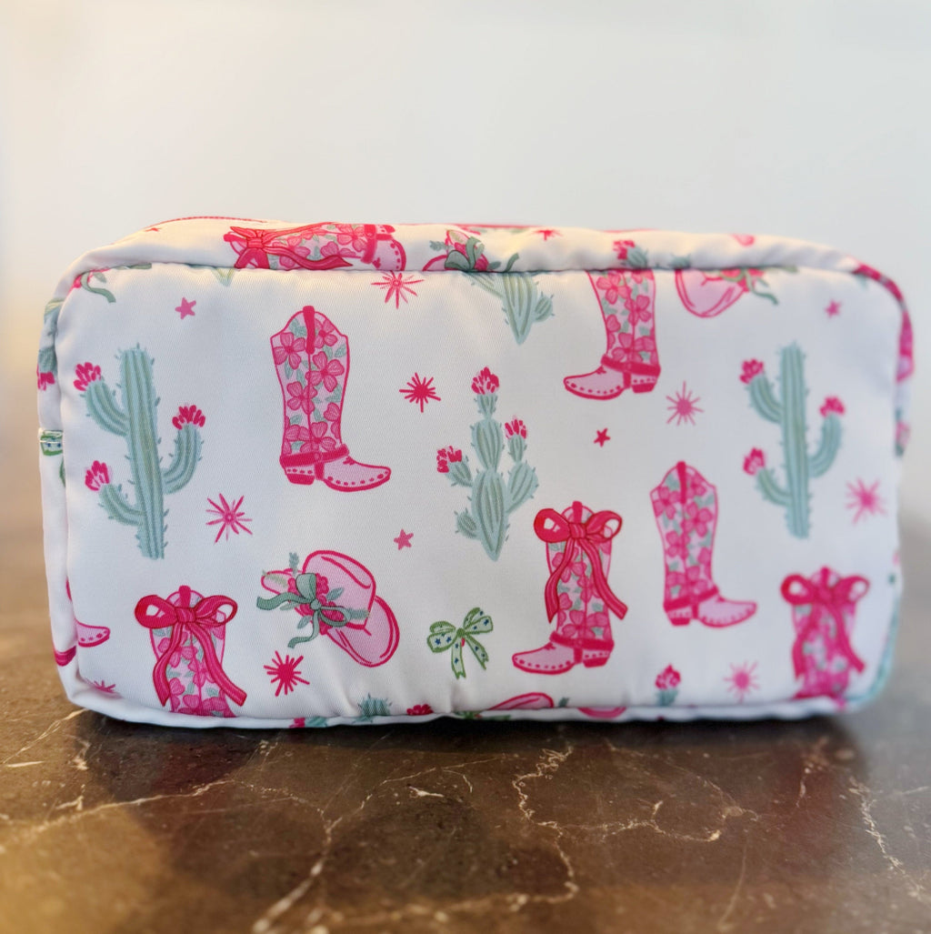 Western Whimsy Everyday Cosmetic Case