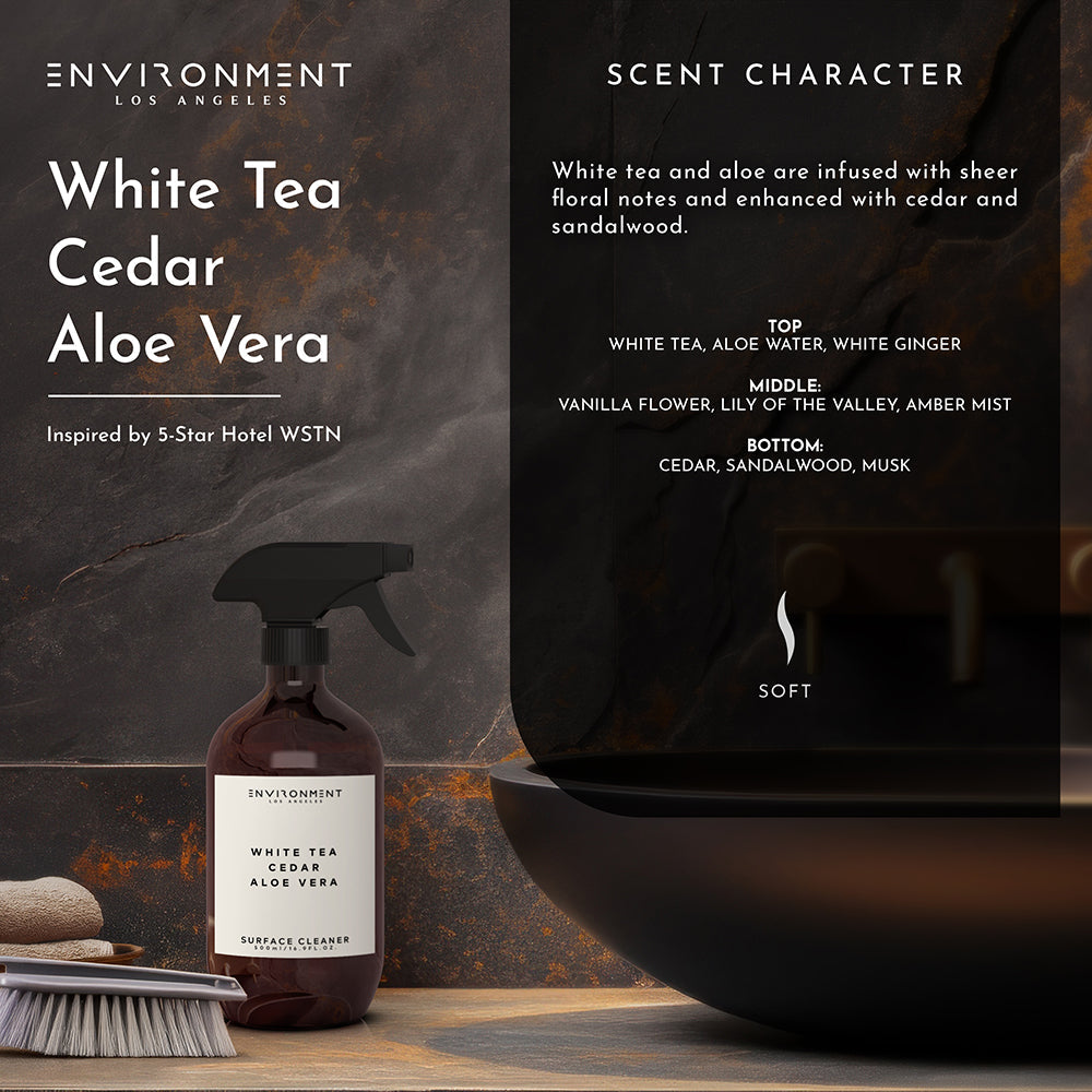 White Tea | Cedar | Aloe Vera Surface Cleaner (Inspired by Westin Hotel®)