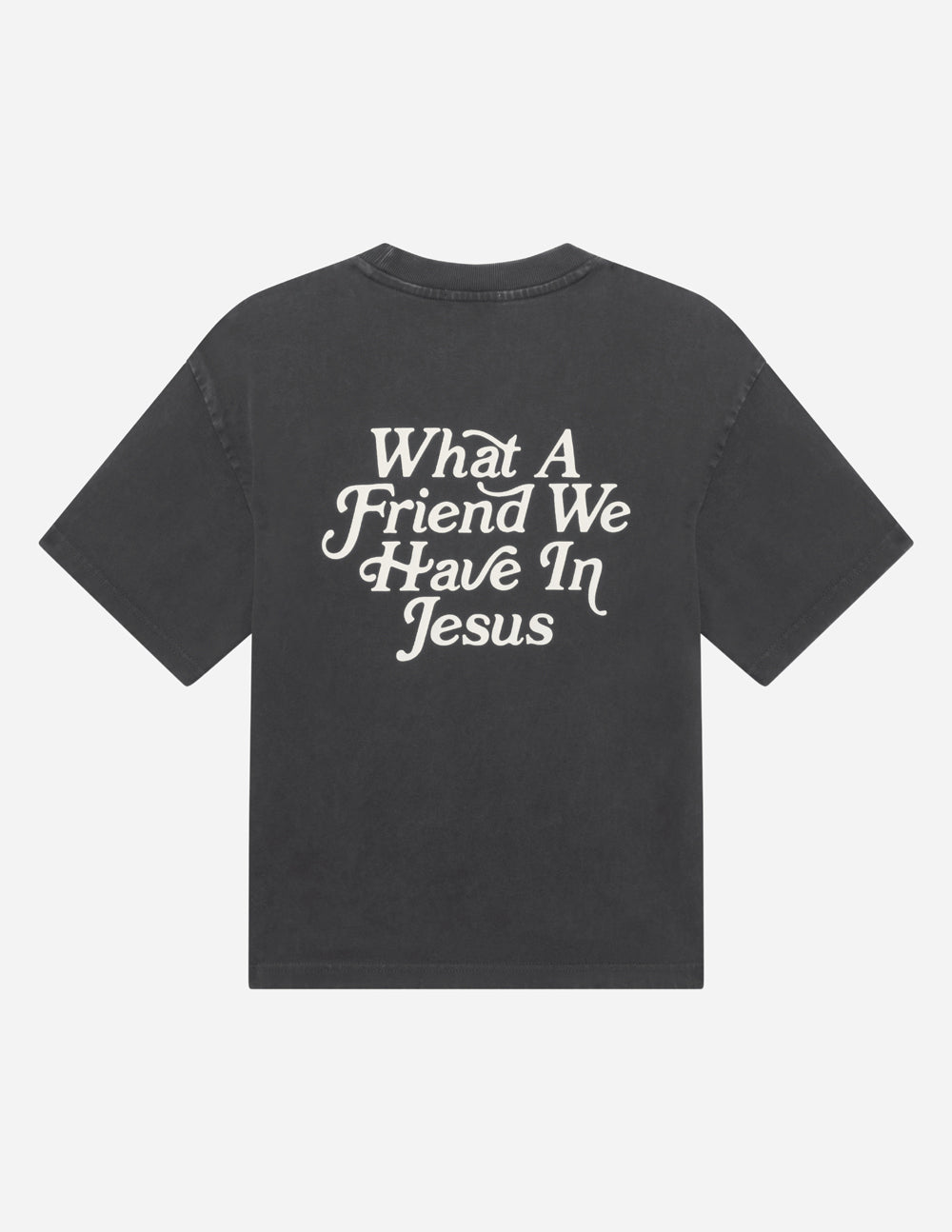 What a Friend in Jesus Heavyweight Boxy Fit Graphic T-Shirt