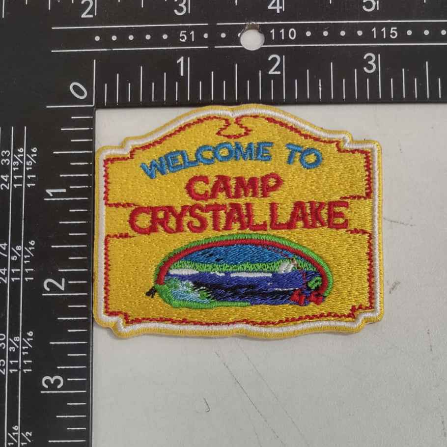 Camp Crystal Lake Patch – Iconic Garden State Horror Flair
