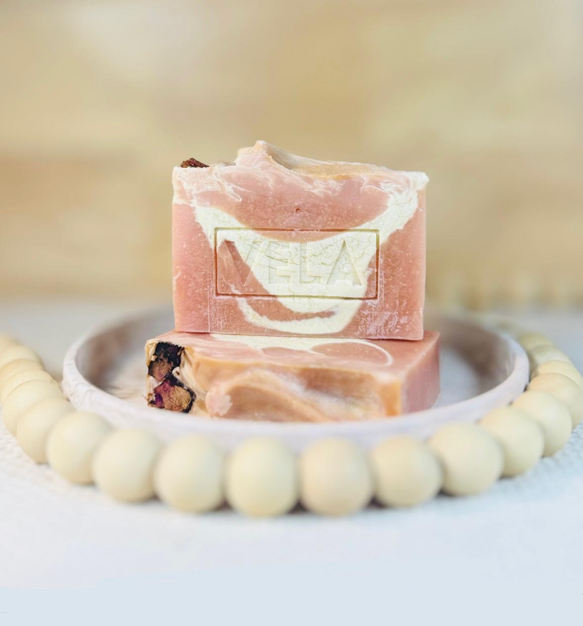 Rice Soap - Rose Water - Best for Acne, Cleansing