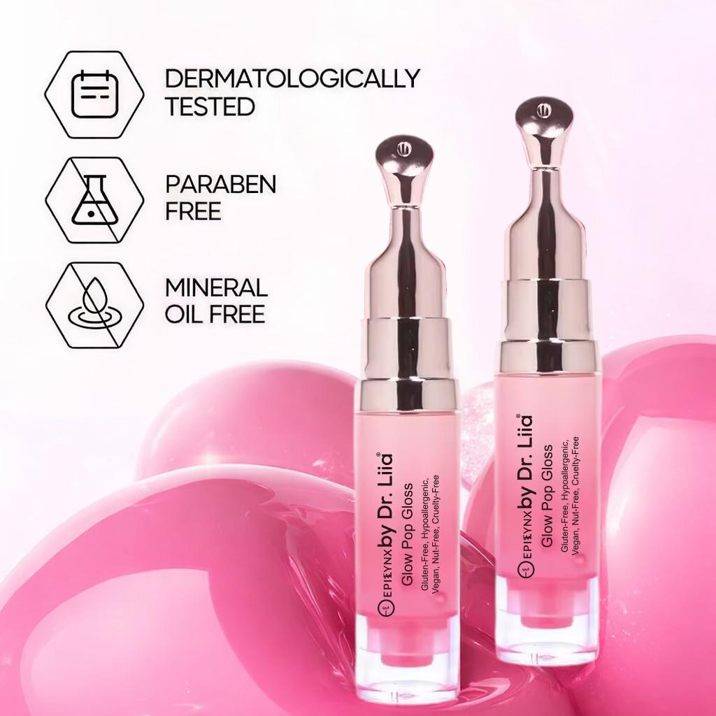 Glow Pop Gloss & Lip Treatment – Radiant Shine & pH Color-Shift