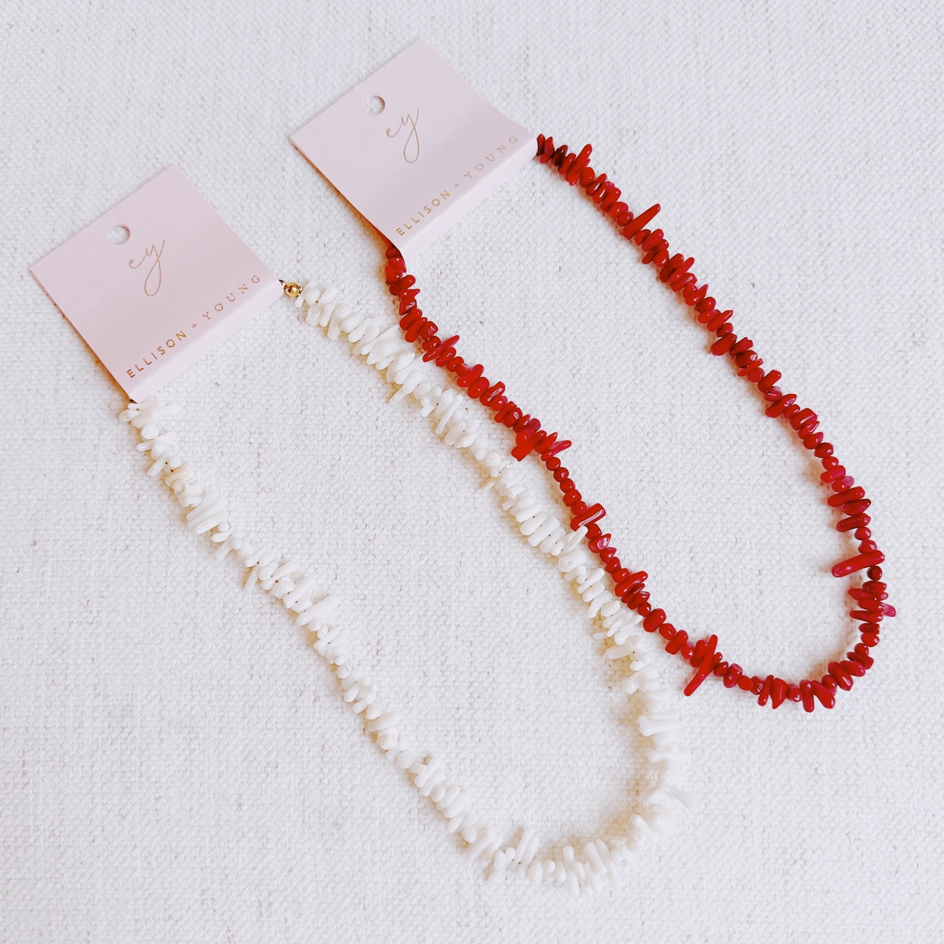 White Sands Coral Reef Necklace Gold-Plated Coastal Jewelry