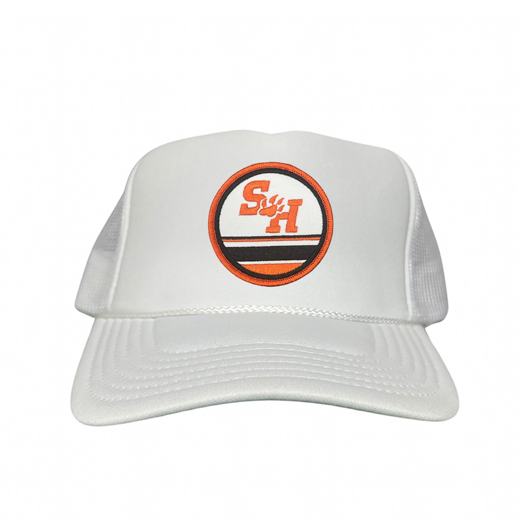 Sam Houston State Paw Circle Curved Bill Mesh Snapback