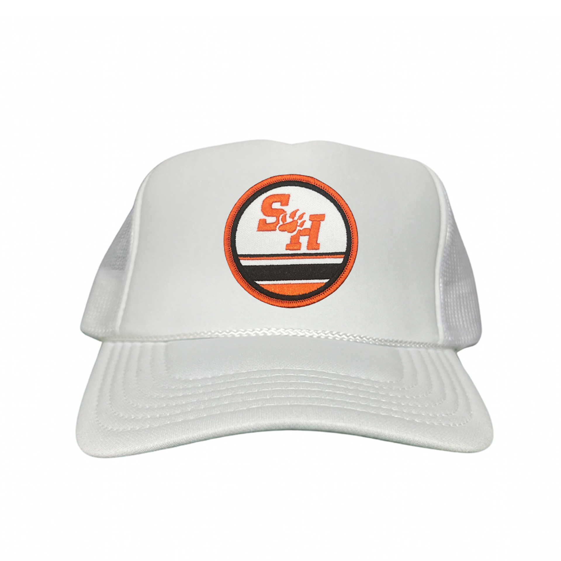 Sam Houston State Paw Circle Curved Bill Mesh Snapback