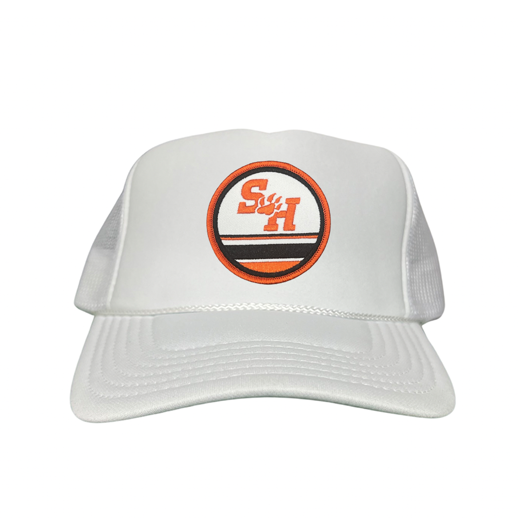 Sam Houston State Paw Circle Curved Bill Mesh Snapback