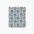 Nikhar Linen Hand-Printed Runner - Azure Blue