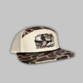 Water Fowl 7-Panel Hat with DTF Print