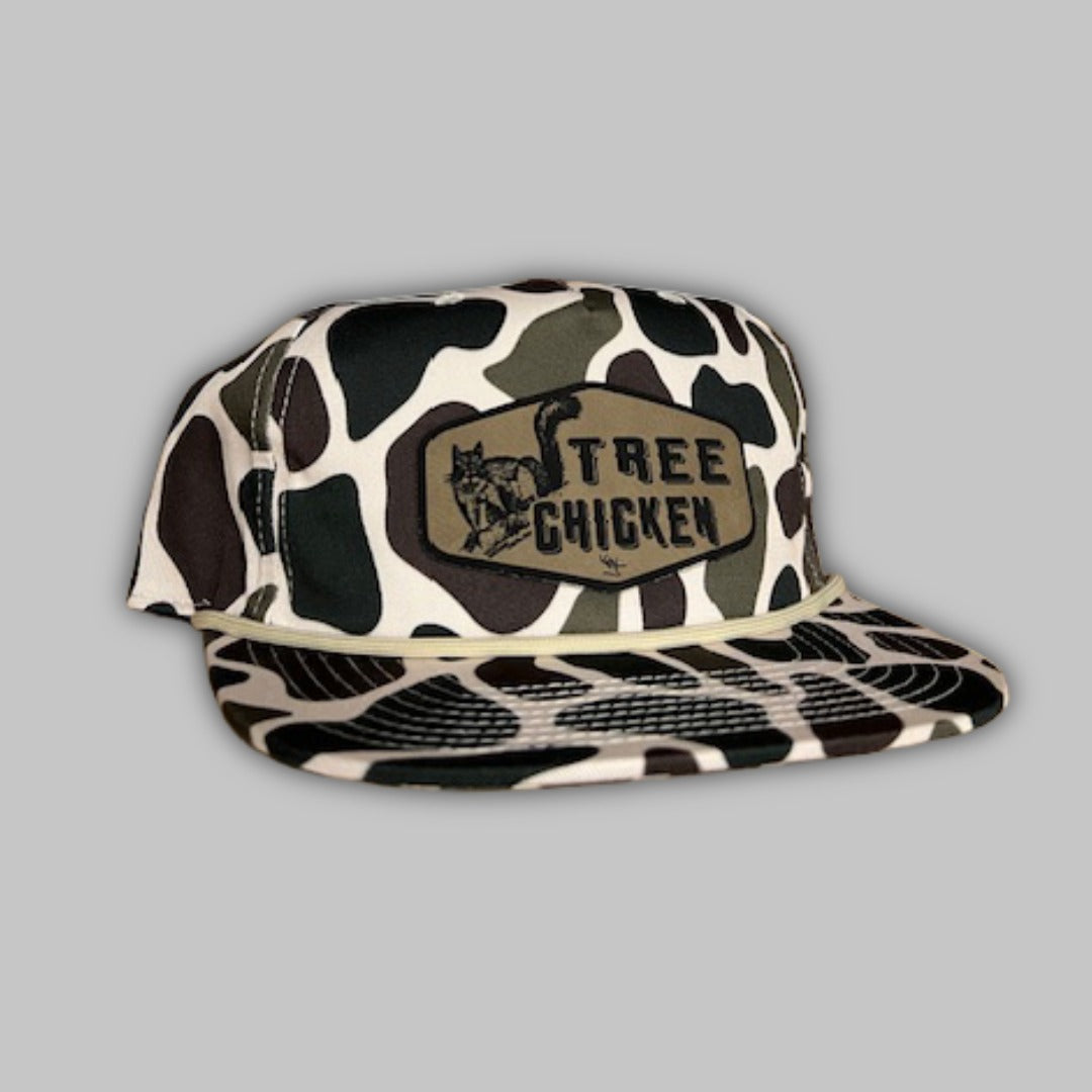 Tree Chicken 2.0 Rope Hat - Squirrel Hunting Performance Cap