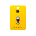 VZLA Wine Glass Pin