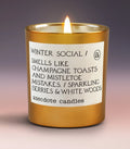 Winter Social Scented Candle