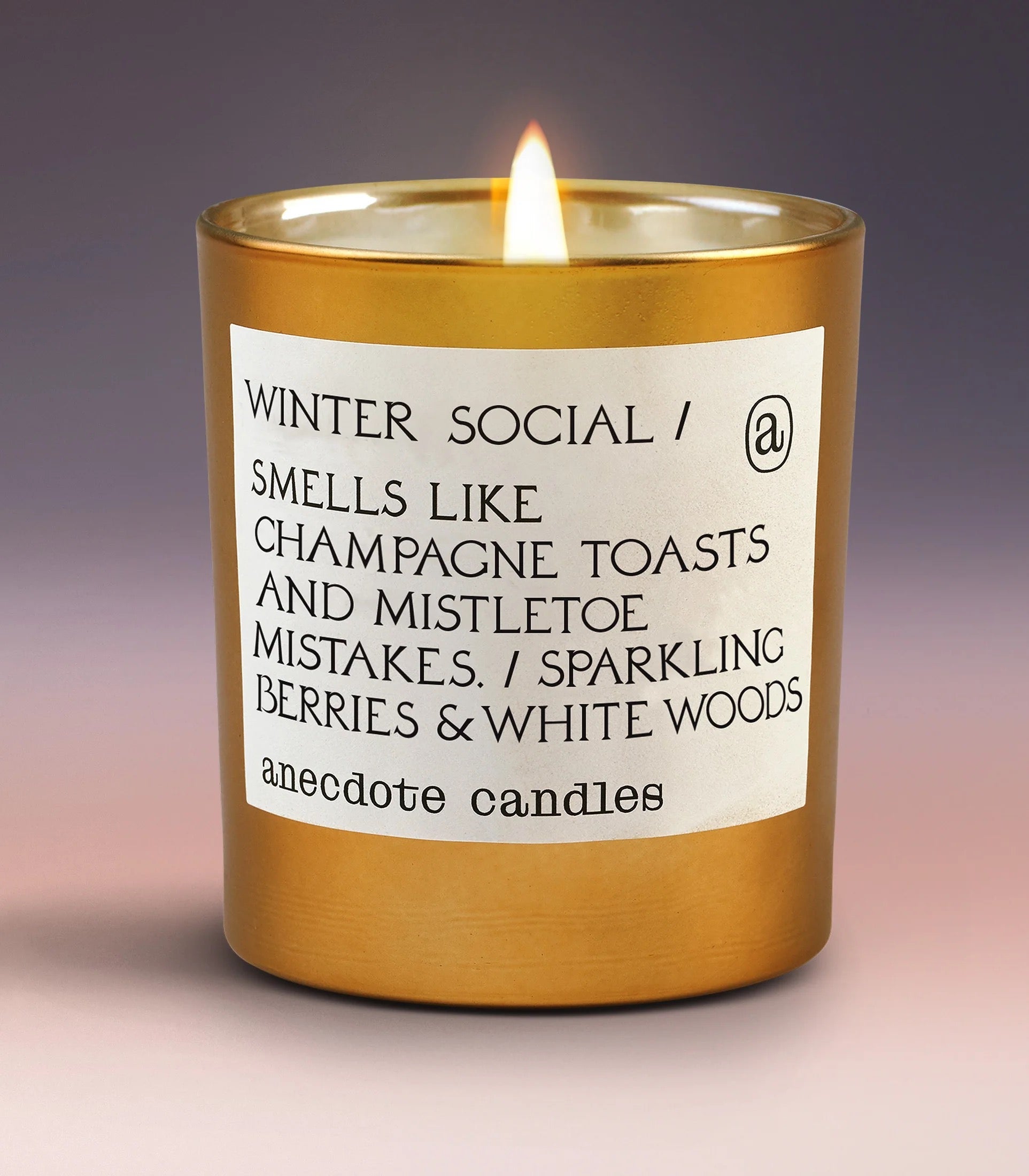 Winter Social Scented Candle