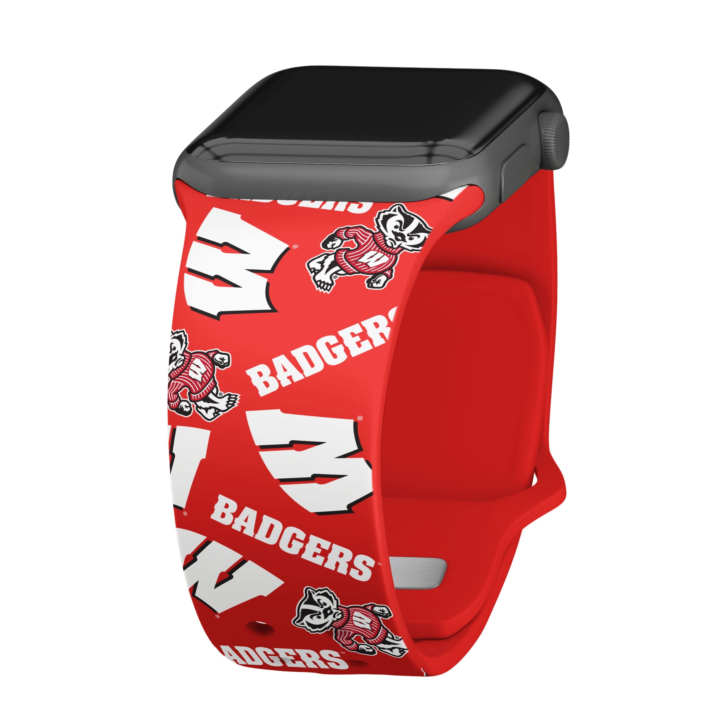 Wisconsin Badgers HD Apple Watch Band