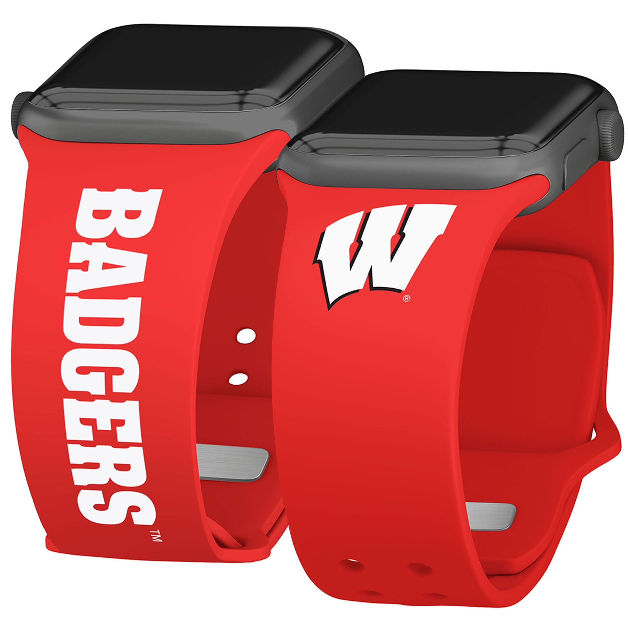 Wisconsin Badgers HD Apple Watch Band