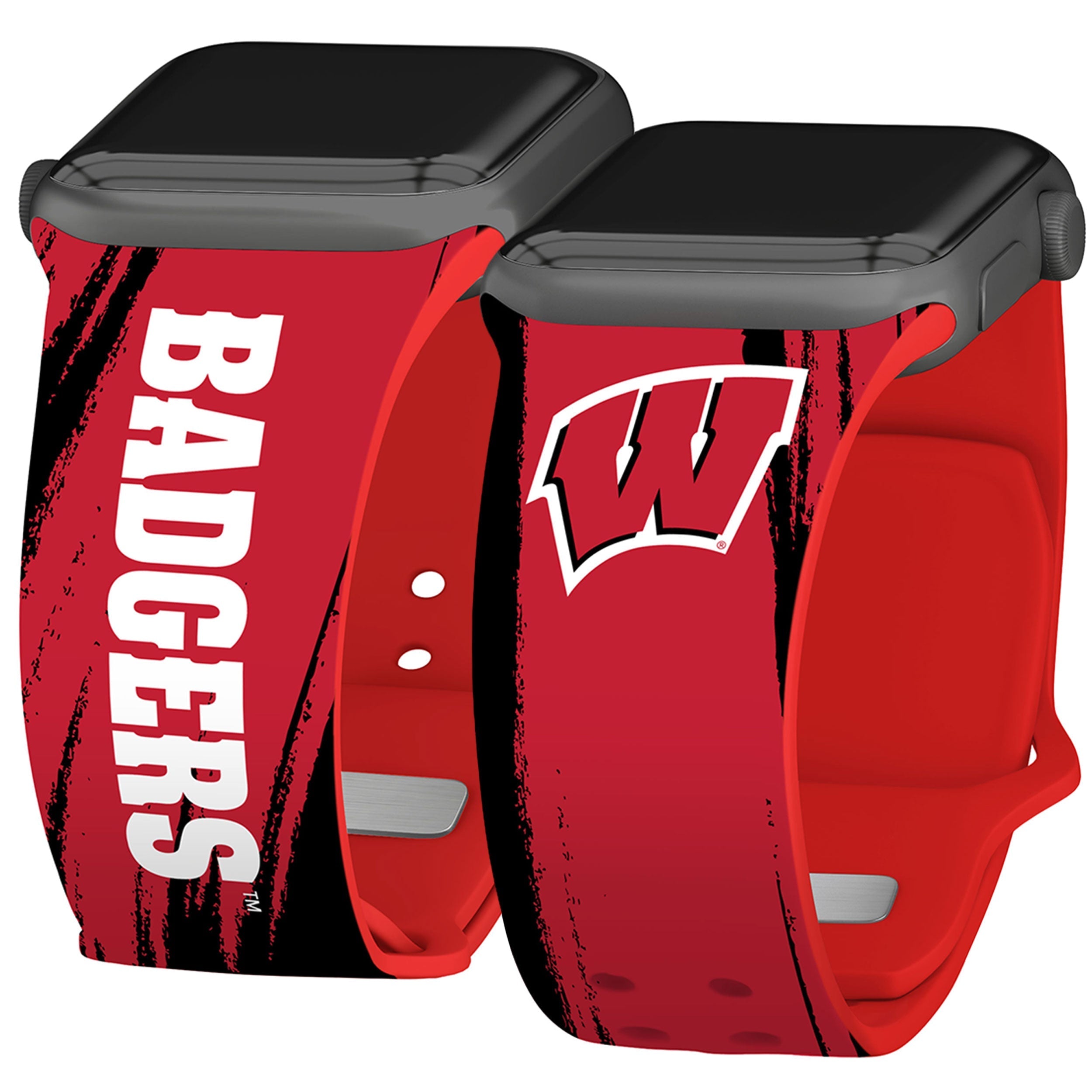 Wisconsin Badgers HD Apple Watch Band