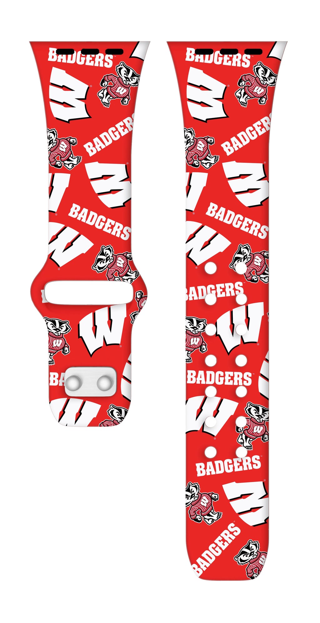 Wisconsin Badgers HD Apple Watch Band