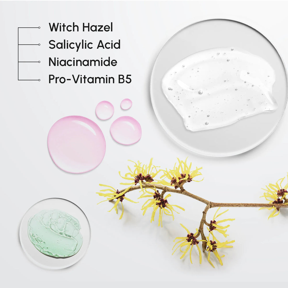Witch Hazel 2% Salicylic Acid Daily Blemish Toner Pads 90ct - Image 4