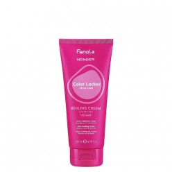 Fanola Wonder Color Locker Sealing Cream 6.8oz bottle for colored hair maintenance