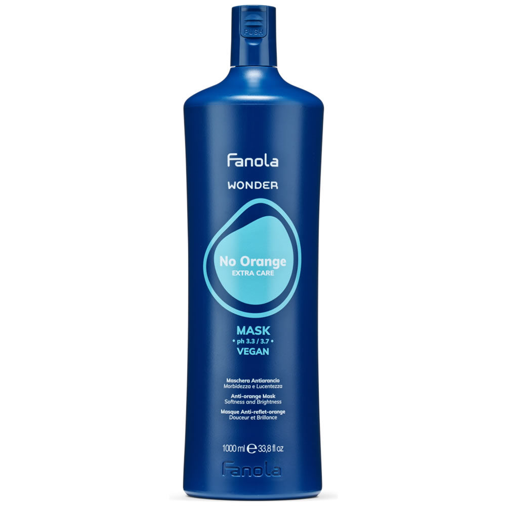 Fanola Wonder No Orange Mask 33.8oz bottle for toning brassy hair