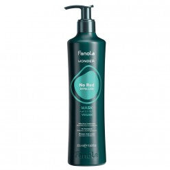Fanola Wonder No Red Mask 11.8oz bottle for neutralizing red tones in dark hair.
