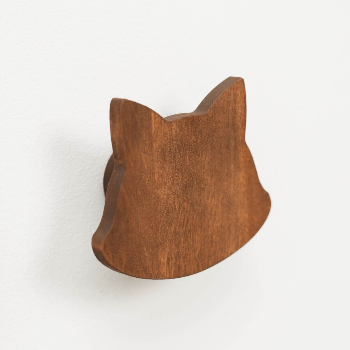 Wooden Animal Wall Hooks for Nursery – Minimalist Forest Decor