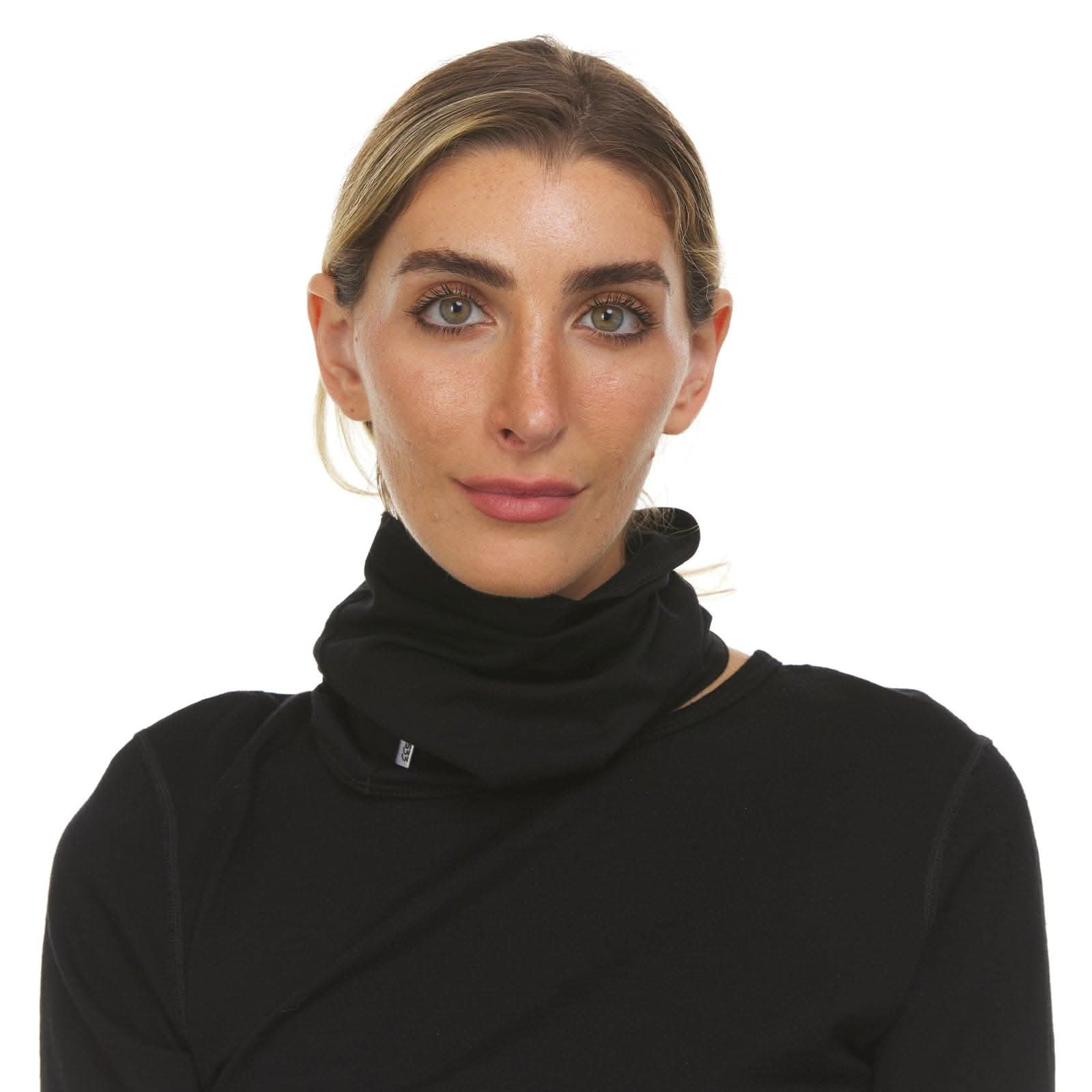 Merino Wool Half Neck Gaiter - Lightweight Breathable Face Cover