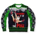 Working It at the Pole Christmas Sweatshirt
