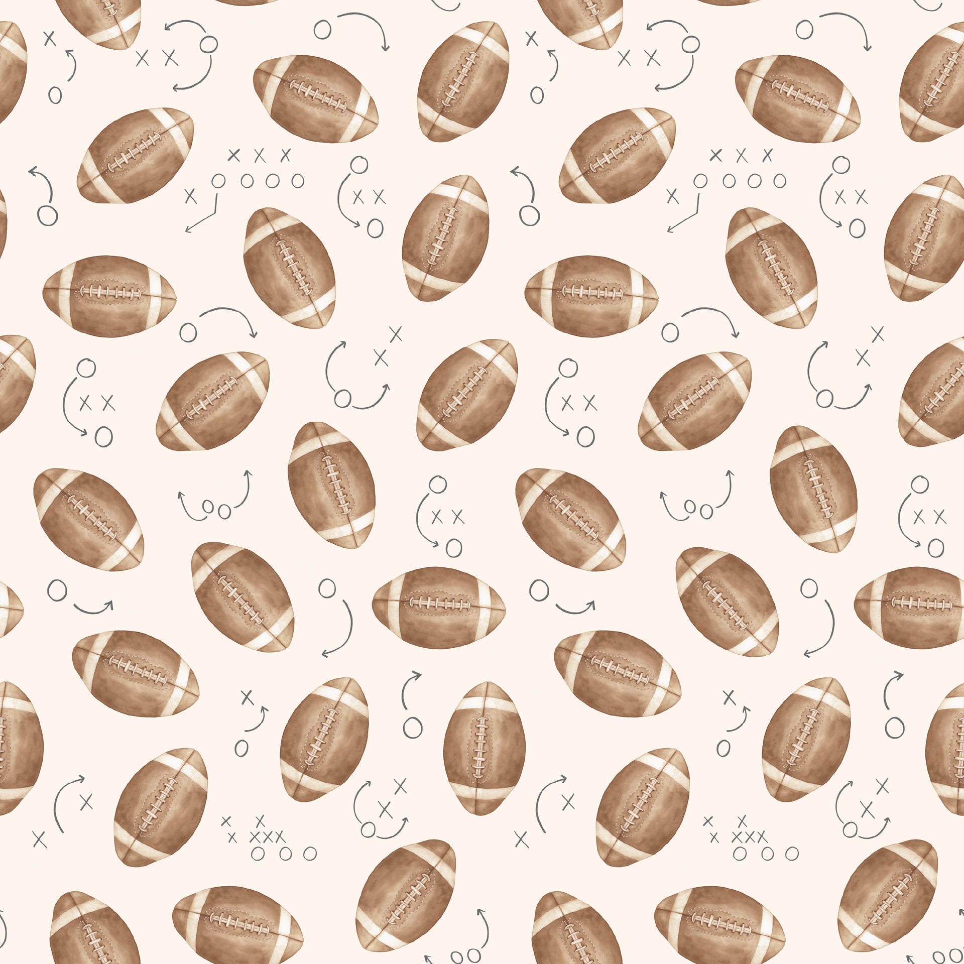 Worthy Removable Wallpaper in Brown, White, Green, Grey and Navy