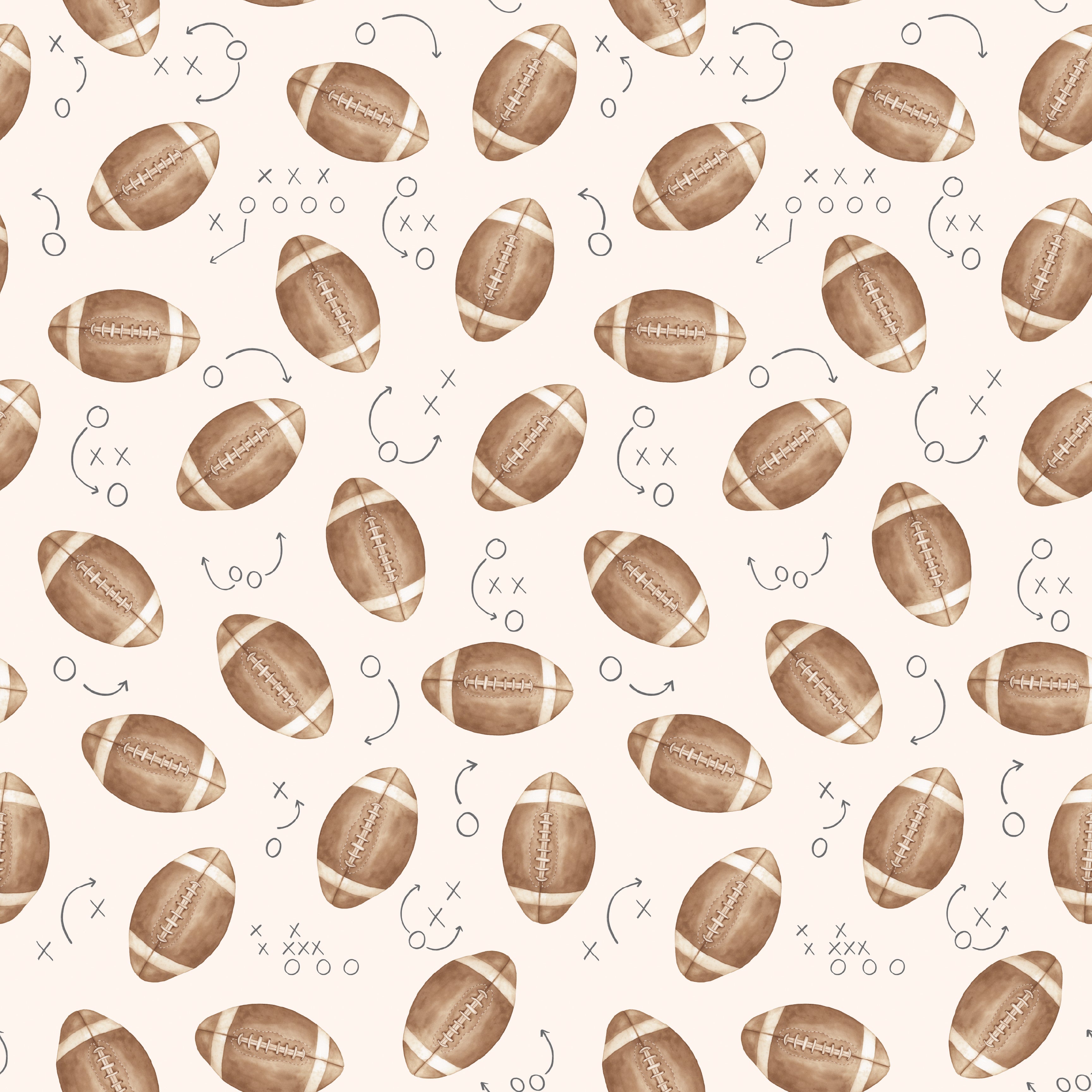 Worthy Removable Wallpaper in Brown, White, Green, Grey and Navy