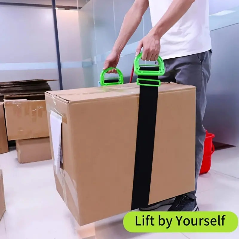 Retractable Carrying Straps for Boxes and Furniture