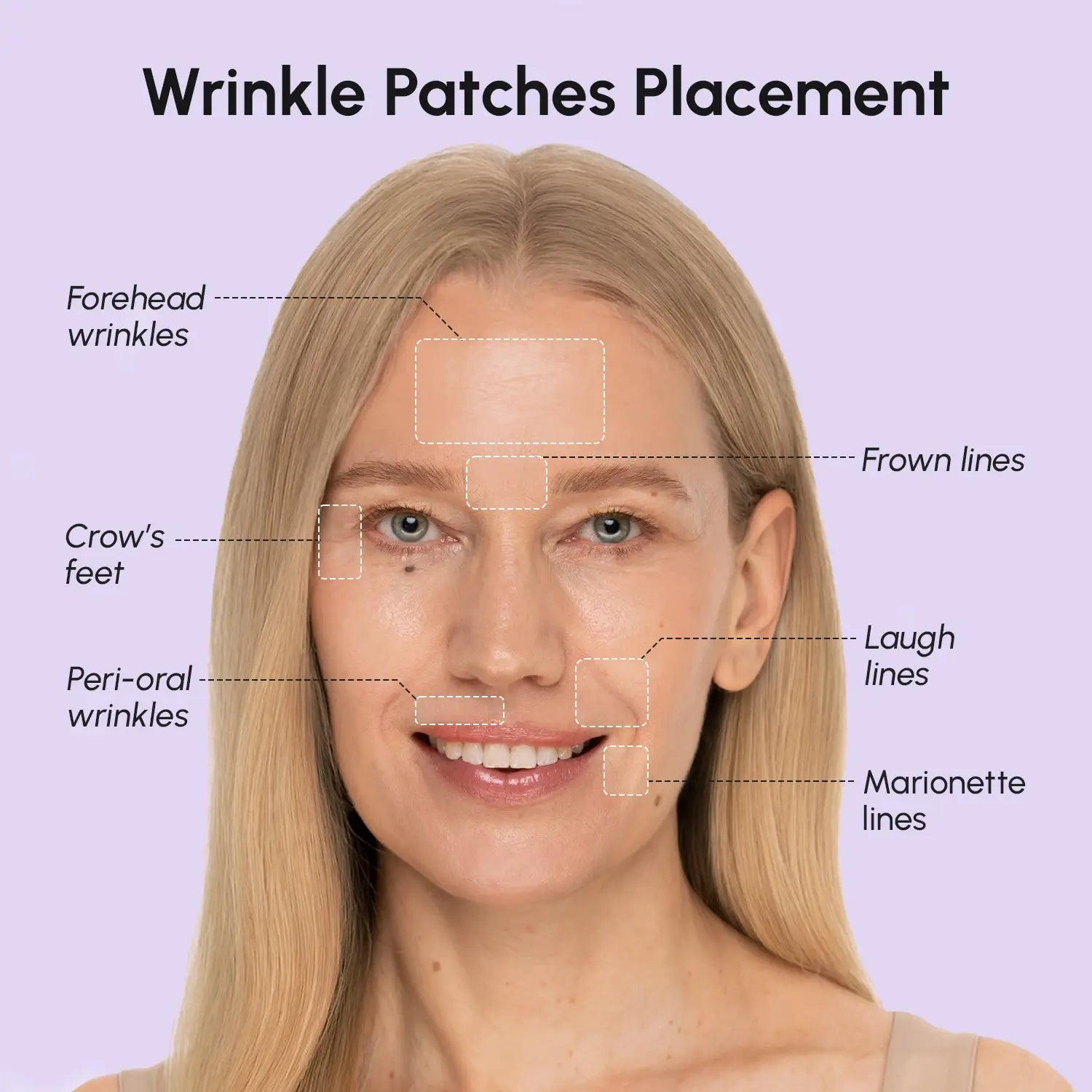 Anti-Wrinkle Face Lift Tape Patches for Smoothing Expression Lines - Image 4