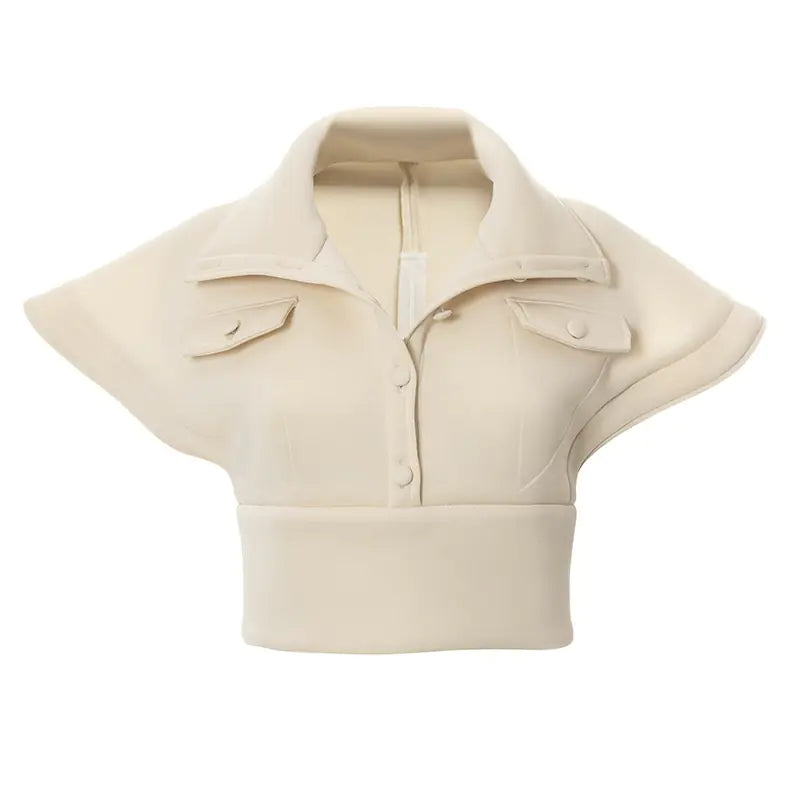 2023 Fall Women’s Air Layer Top with Design Sleeves