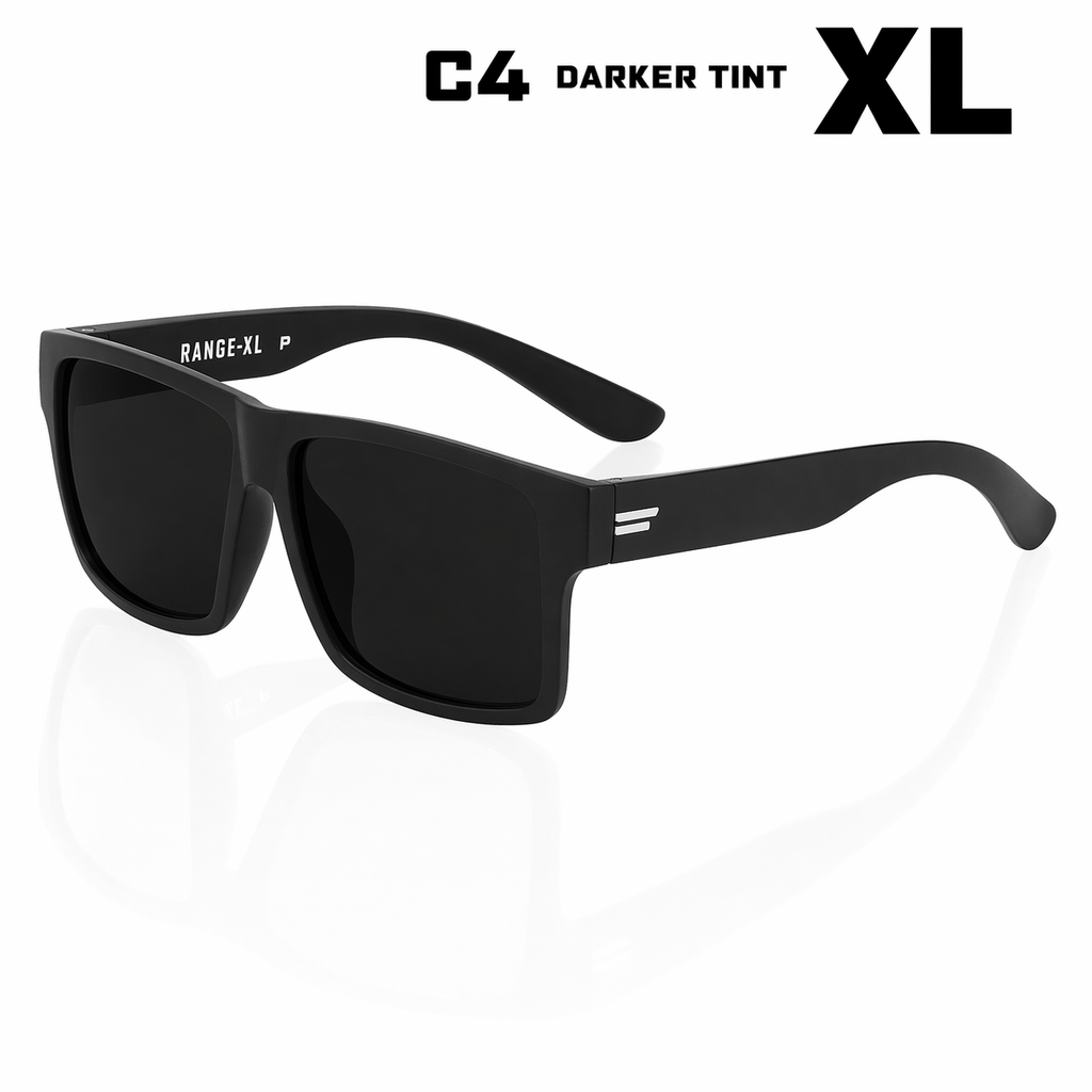 Extra Large Polarized Sunglasses for Men with Wider Head Fit