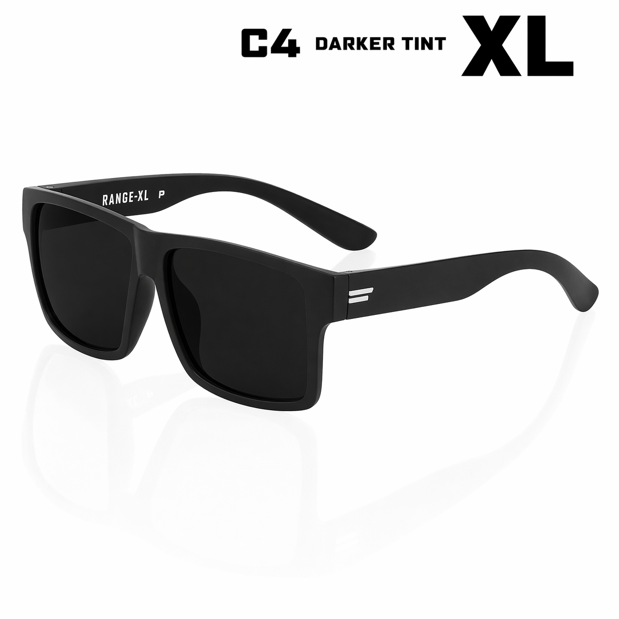 Extra Large Polarized Sunglasses for Men with Wider Head Fit