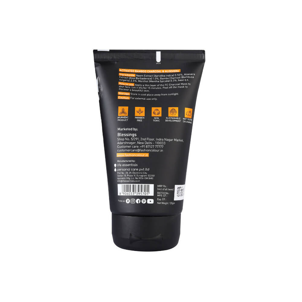 Charcoal Face Mask for Deep Pore Cleansing & Blackhead Removal